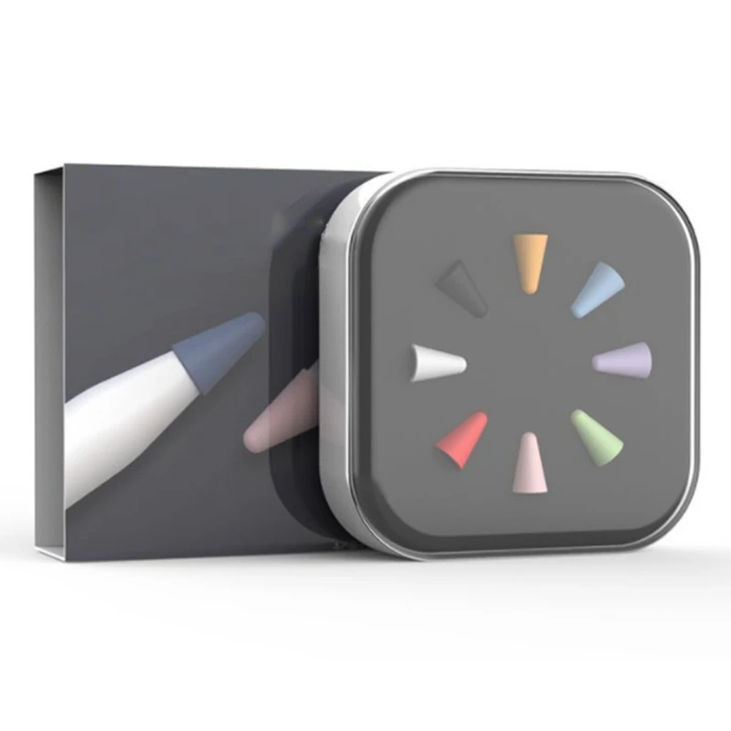 

8Pcs Pen Nib Case For Apple Pencil 2Nd Generation Silicone Pencil Tip Cover For Pencil 1St Pen Cap Protector