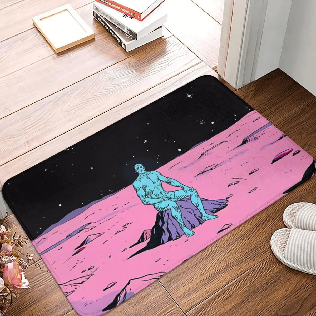 Коврик Space Wojak 40x60 см полиэстеровые напольные коврики противоскользящие ковры в