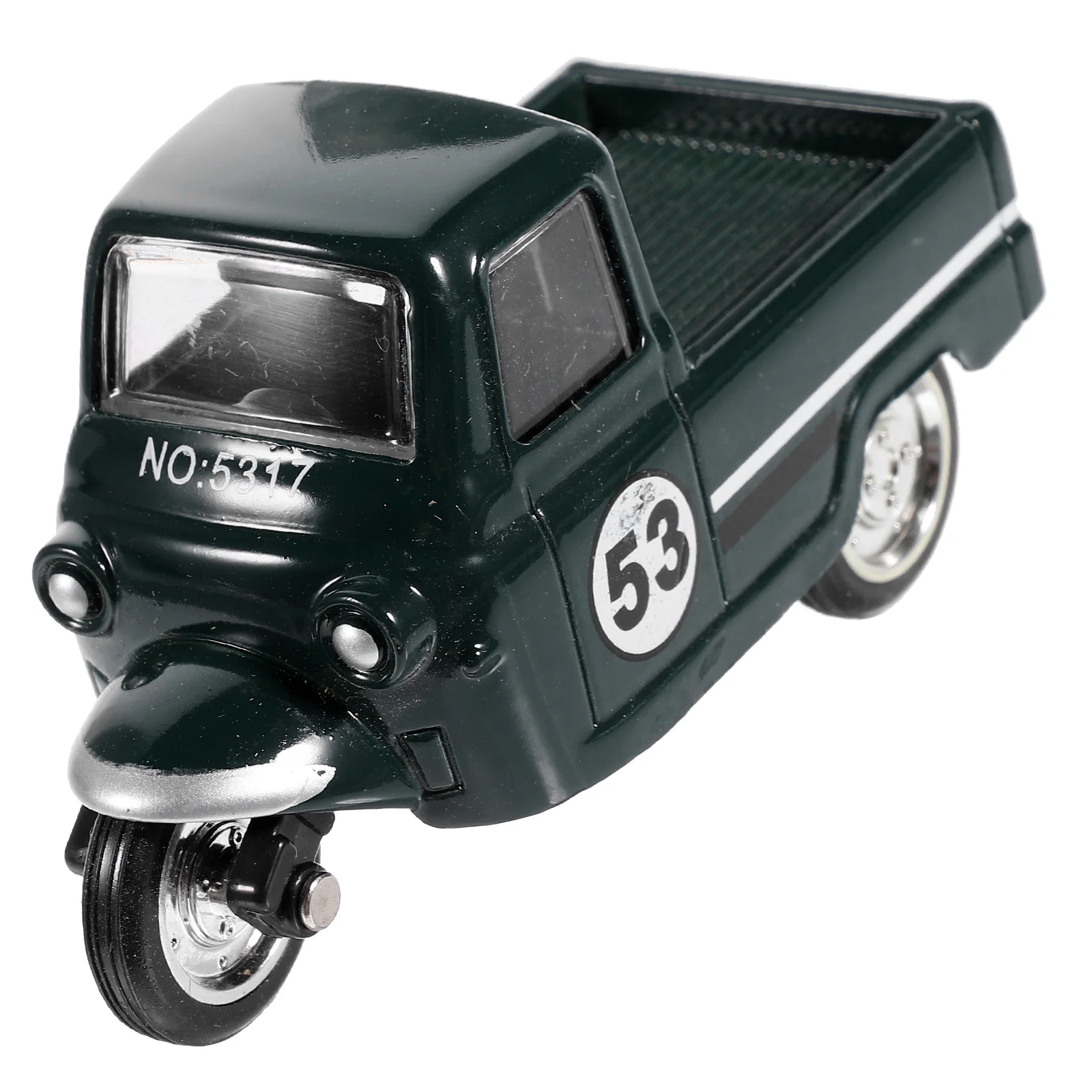 

Vintage Car Adornment Tricycle Model Pull-back Vintage Tricycle Model Auto Toy