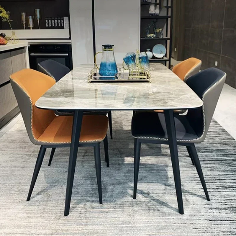 Легкий роскошный обеденный стол водонепроницаемые маслостойкие обеденные столы