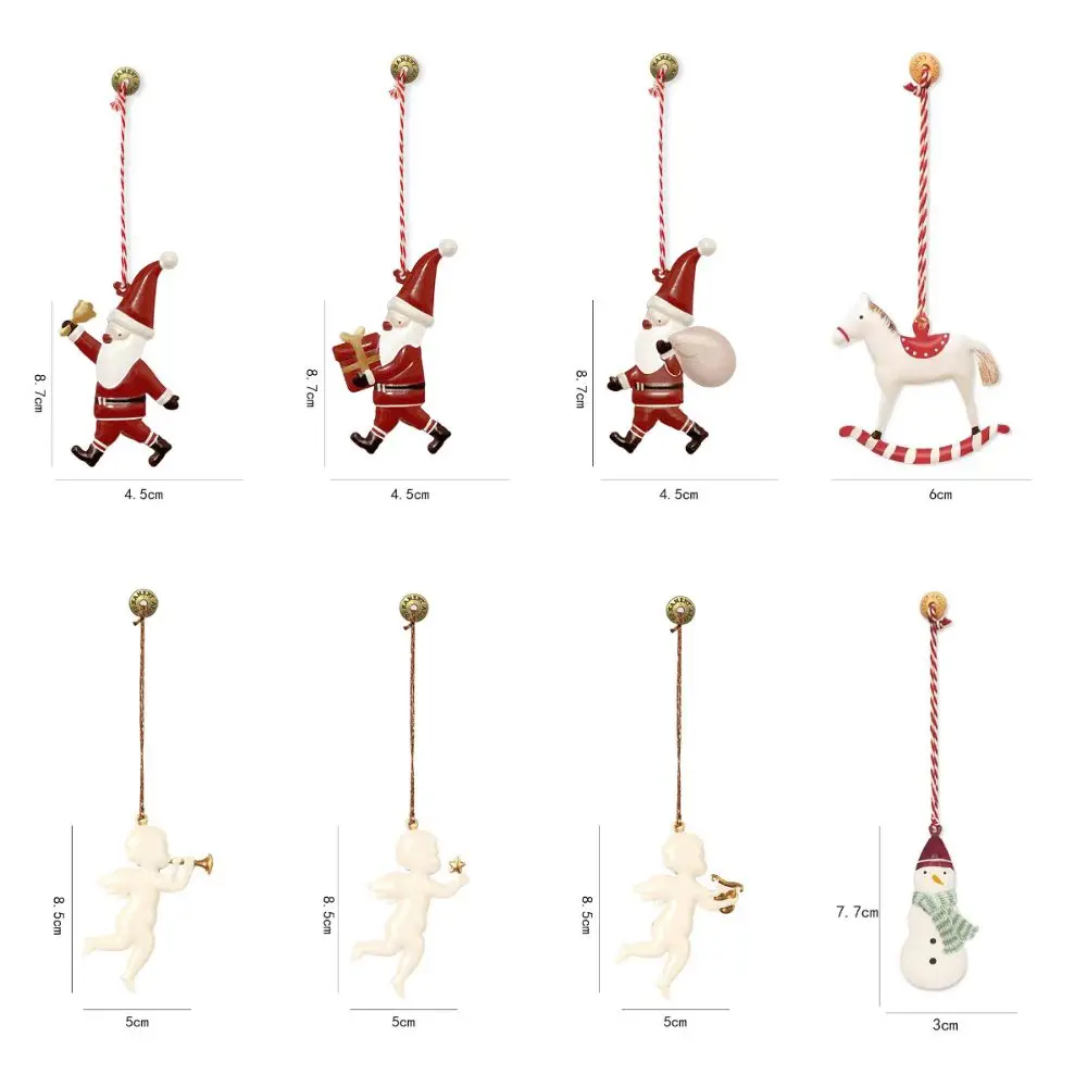 Многоцветные скандинавские рождественские подвесные украшения мультяшные