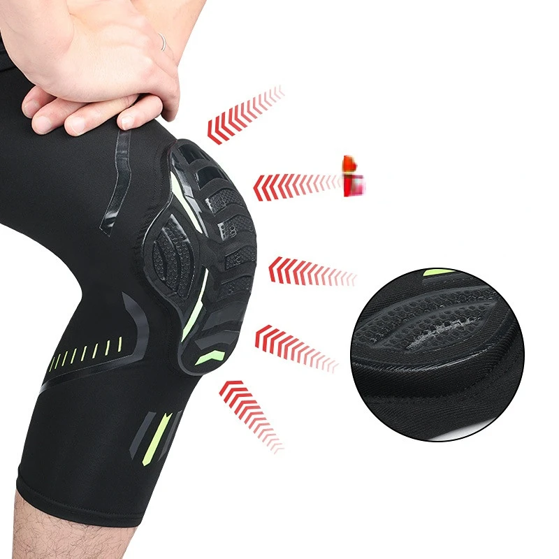 

1 Piece Basketball Kneepads Elastic Foam Volleyball Knee Pad Protector Fitness Gear Sports Training Support Bracers