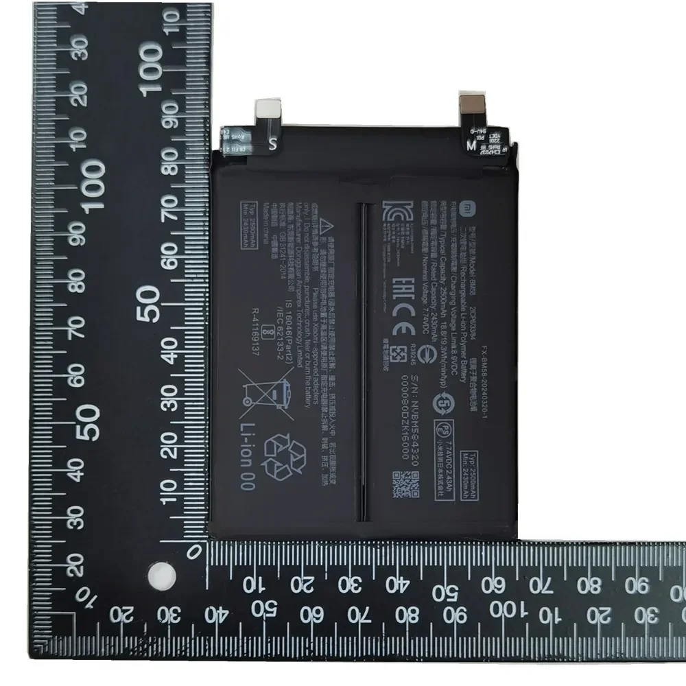 Оригинальный запасной аккумулятор BM58 на 2024 годы для телефона Xiaomi 11T Pro 5G Mix 4 Mix4