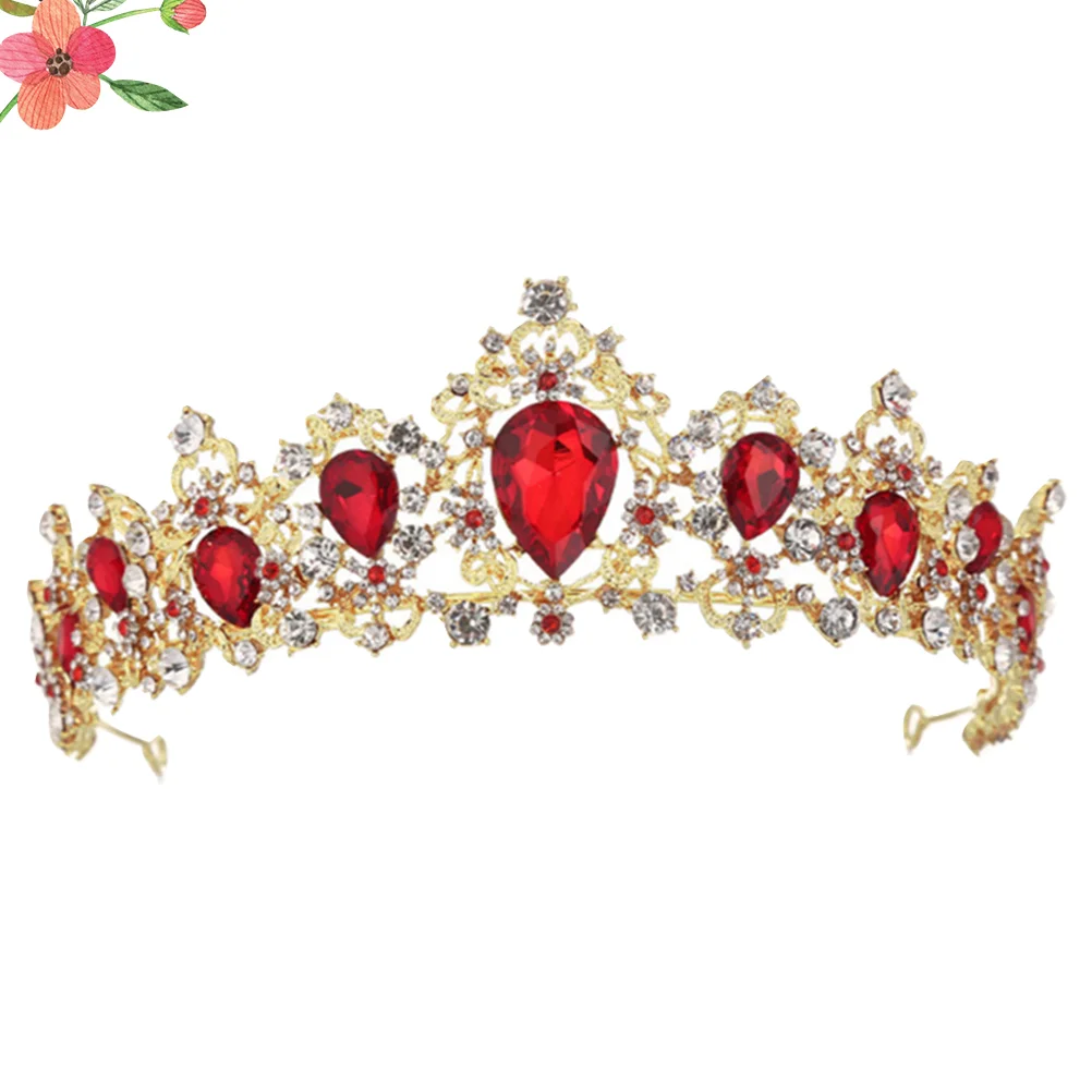 

Vintage Baroque Gold Crystal Princess Baroque Queen Scrunchies Girls