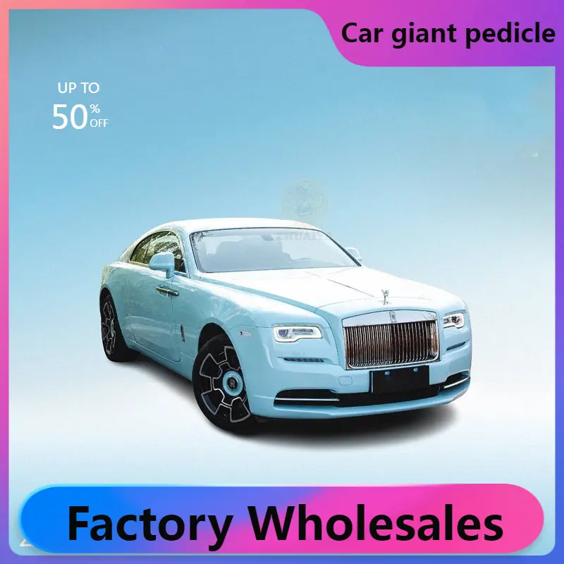 Суперглянцевая виниловая пленка ZHUAIYA голубого цвета для обмотки автомобиля