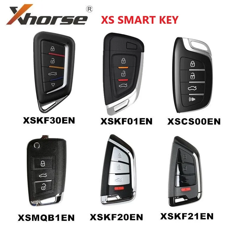 

Xhorse XSKF01EN XSCS00EN XSMQB1EN XSKF20EN XSKF30EN Smart Key VVDI Remote