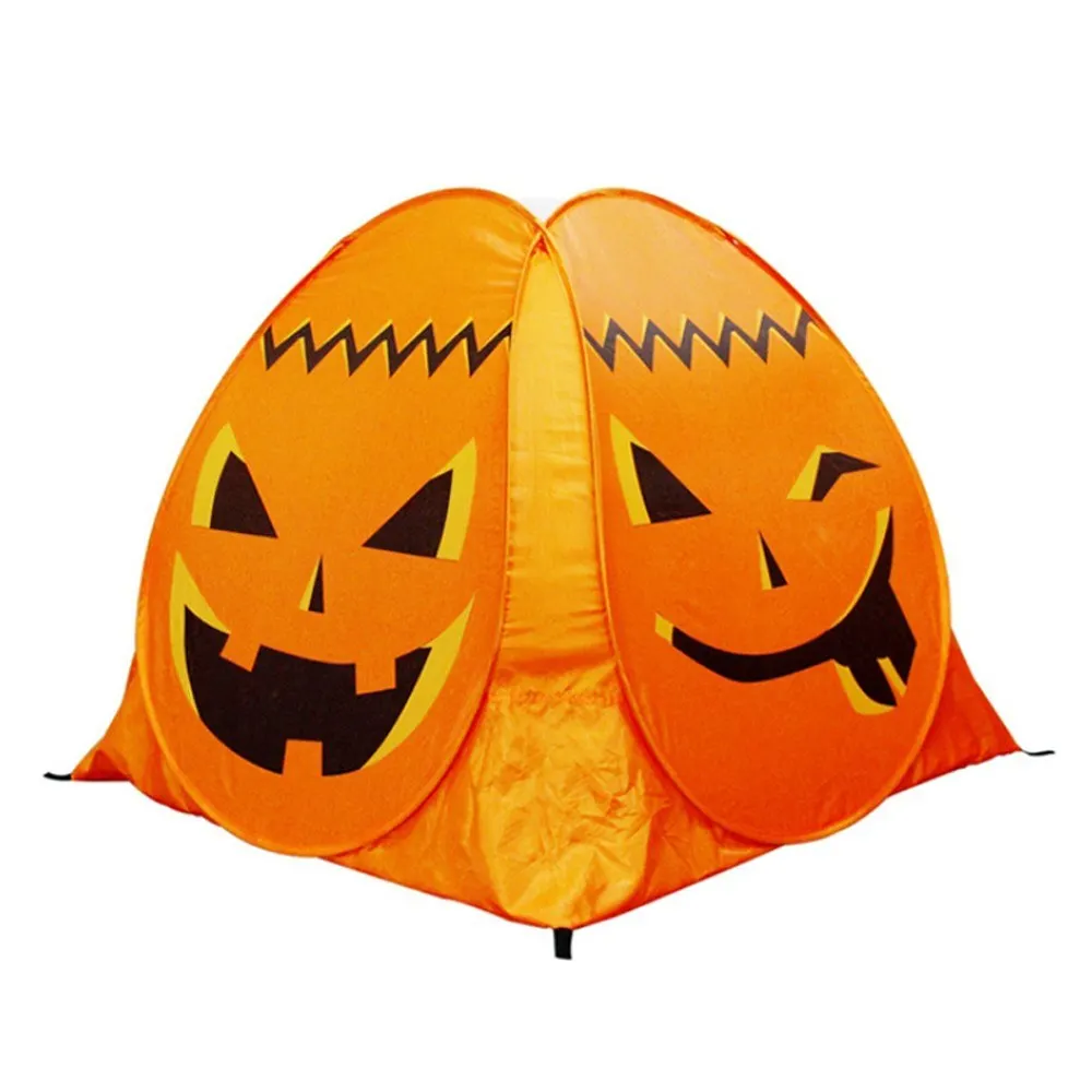 

Hallo-ween Pump-kin Tent Holiday Party PropsToy for Kids Indoor Outdoor Camping Accessories