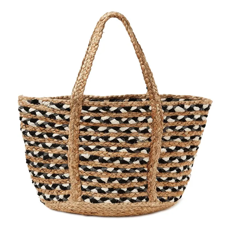 

Refined Tote Bag in Black, White, and Grey Colors for Perfectionists
