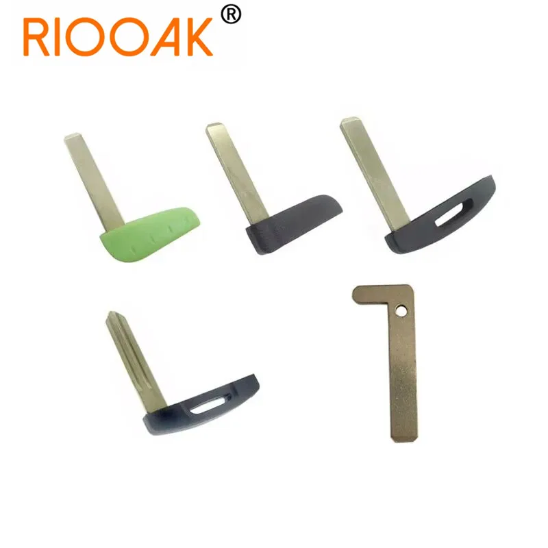 

5pcs Replacement Uncut Blank Smart Card Insert Remote Emergency Small Key Blade for Renault Megane Laguna Koleos Scenic