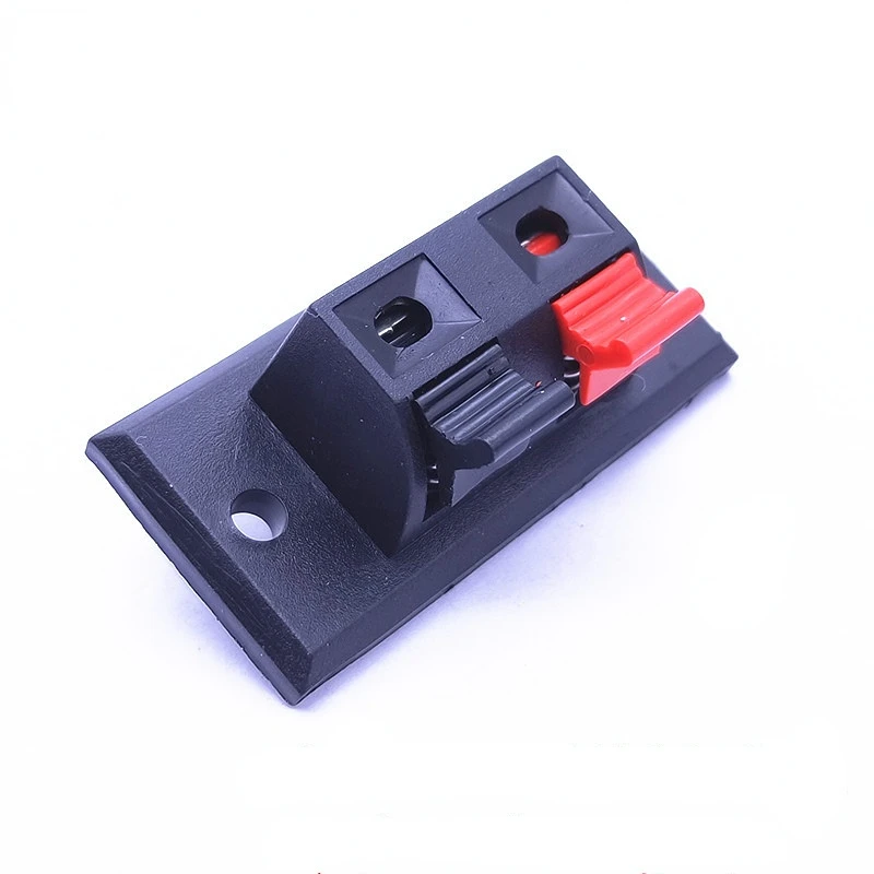 

10pcs/lot Horn audio clip wiring breadboard/Terminal clamp 2P/4P 2/4 bit