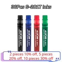 36 pcs of g 201t whiteboard marker pen refill ink water base%ef%bc%8ceasy erase high capacity suitable for teaching office non toxic