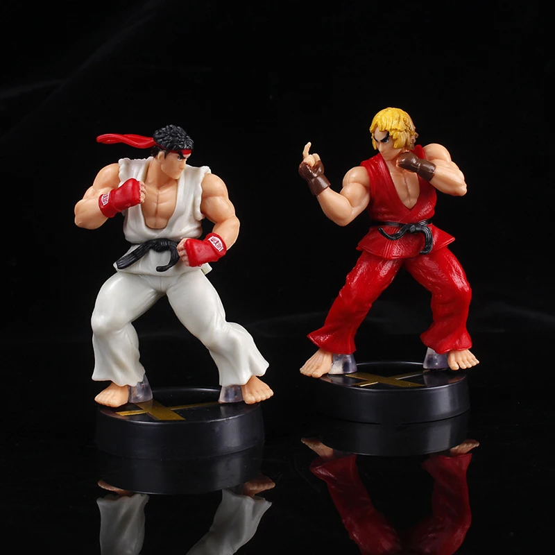 Pvc Toys Cute Street Fighter Game Dolls Room Decor Birthday Gift For Boys
