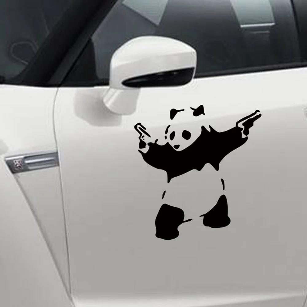 

Wall Stickers Cartoon Cute Panda Carved Wall Post Of Children Room Decorate Car Decorative Stickers On The Wall