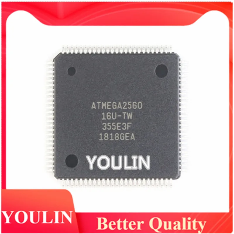 

New original genuine patch ATMEGA2560-16AU chip 8-bit microcontroller 256K flash memory 5V