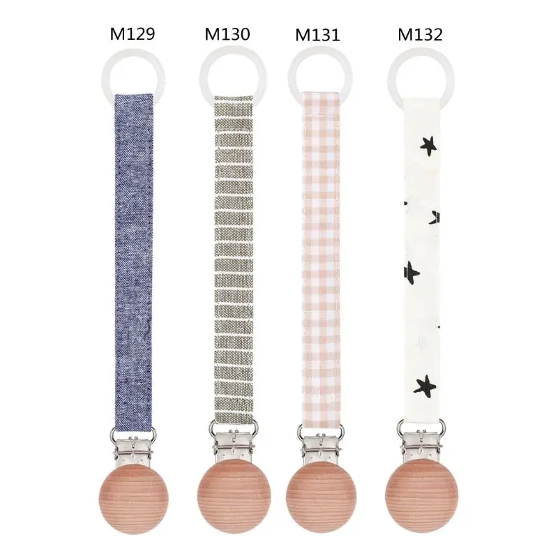 

57EE 1PC New Baby Pacifier Clip Pacifier Chain Dummy Clip Nipple Holder For Nipples