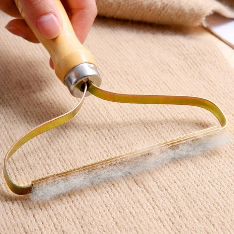 

PortableManual Hair Removal Agent Carpet Wool Coat Clothes Shaving Brush Tool Depilatory Ball Knitting Plush Double-Sided Razor