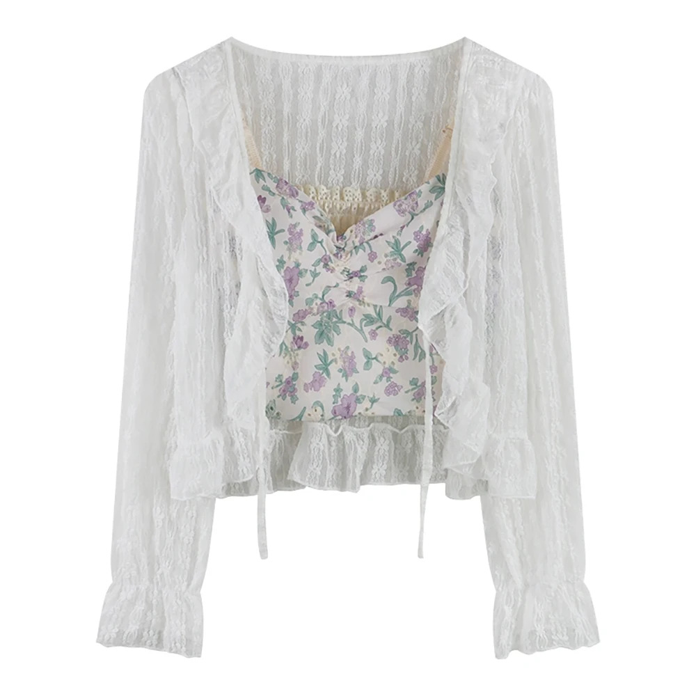 Женская модель ультратонкое пальто с защитой от солнца жилет принтом пляжный из