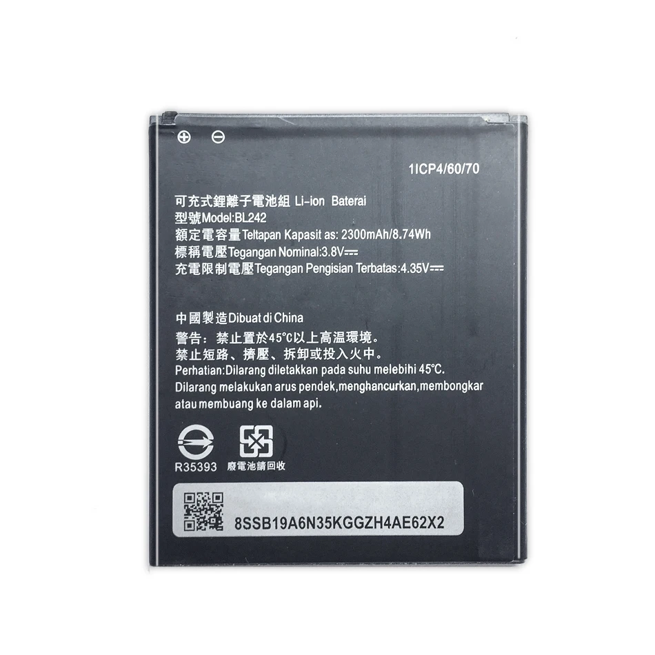 Аккумулятор BL 242 BL242 для Lenovo K3 K30-W A6000 A3860 A3580 A3900 A6010 Plus A6010Plus аккумуляторные батареи |