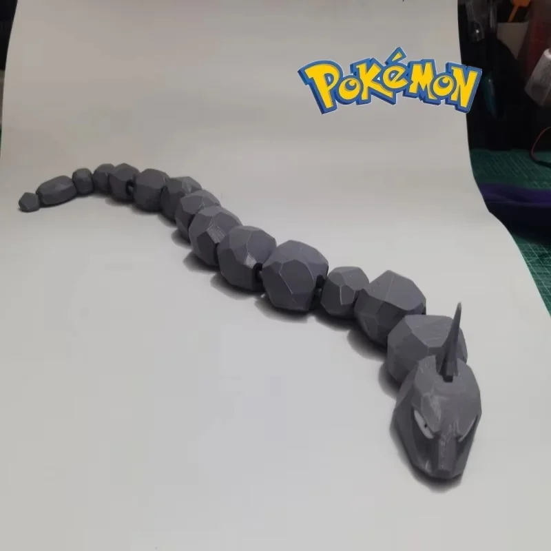 Новый Pokemon 1:20 аниме Onix фигурки домашних животных мультяшная статуя подвижность