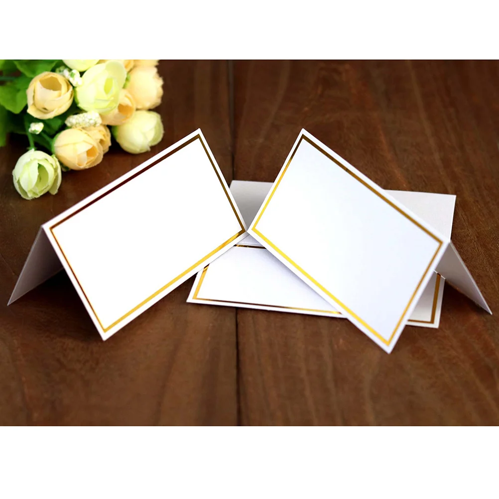 

Placewedding Name Tableparty Paper Setting Seating Goldchart Receptionlabels Buffet Tags You White Blank Thank Border Rose