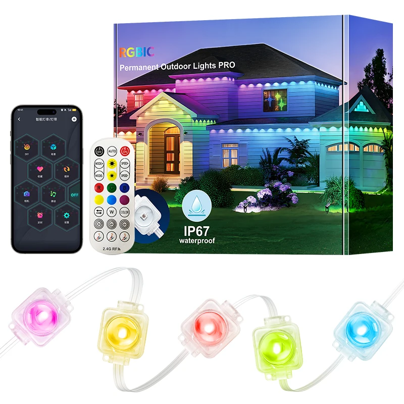 RGB светодиодные гирлянды CXWON 100 футов