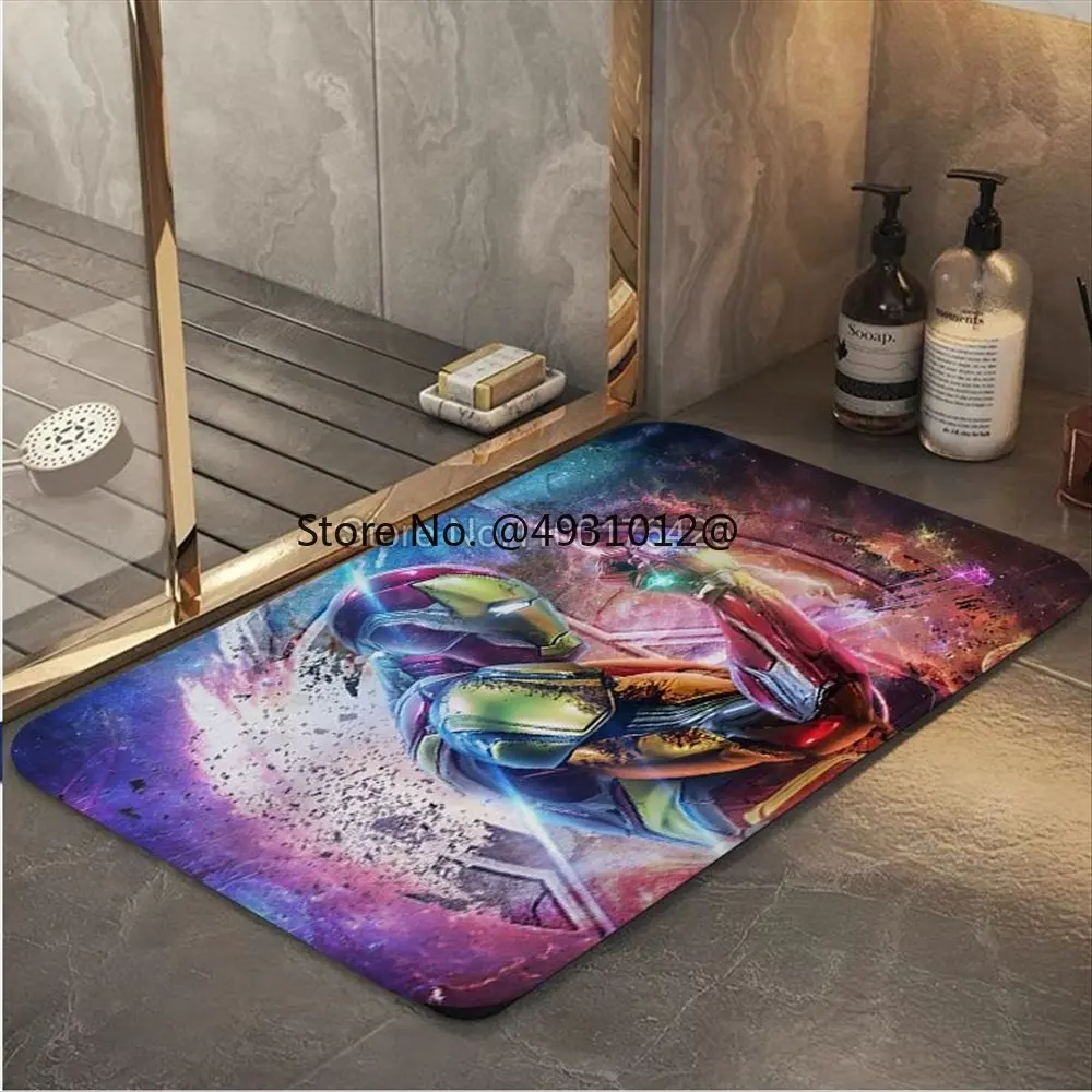 

Коврик для стирки «Железный человек», нескользящий, для гостиной