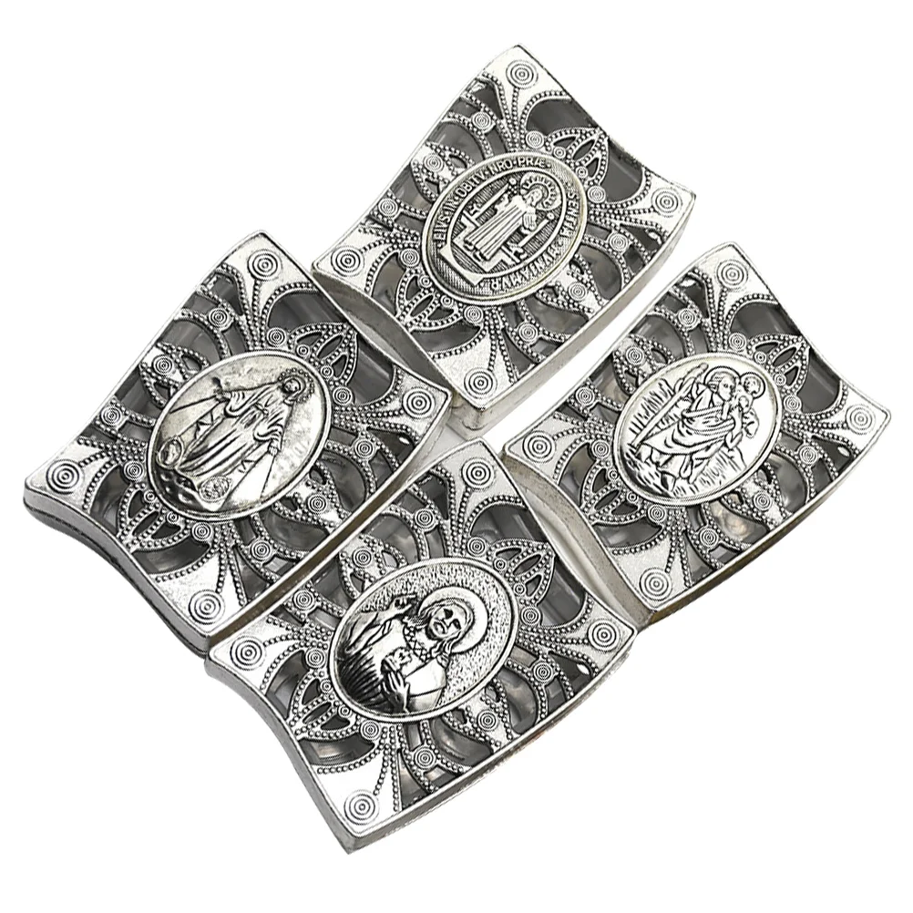

4Pcs Retro Box Case Rosary Vintage Rosary Beads Case Vintage Jewelry Box Jewelry Container Jewelry Organizer Jewelry Case