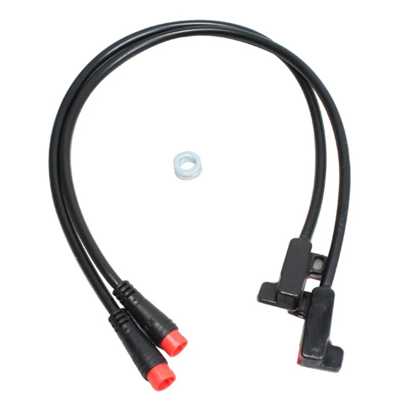 

Electric Bike Brake Sensor Power Cut Off Brake Lever Gear Shifter Combined Hydraulic Brake 2 Pin Waterproof Connector