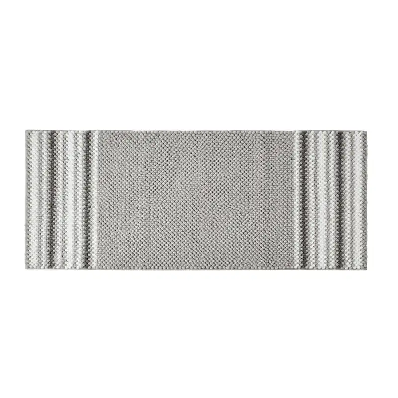 

Jacquard Chenille Noodle Bath Runner, 24 x 60, Light Grey