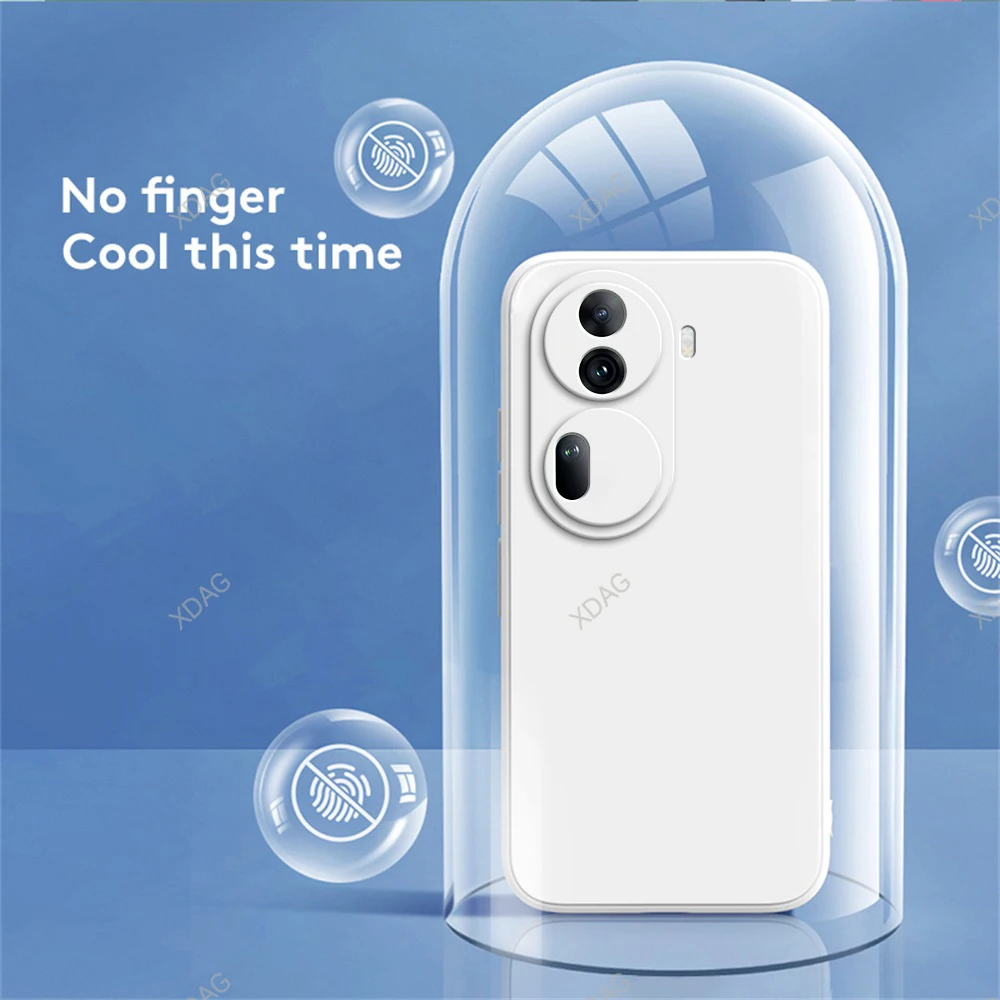 Полуобмотанный телефон для OPPO Reno11 Reno 11 чехол China 6 7 &quotPJH110 квадратный корпус