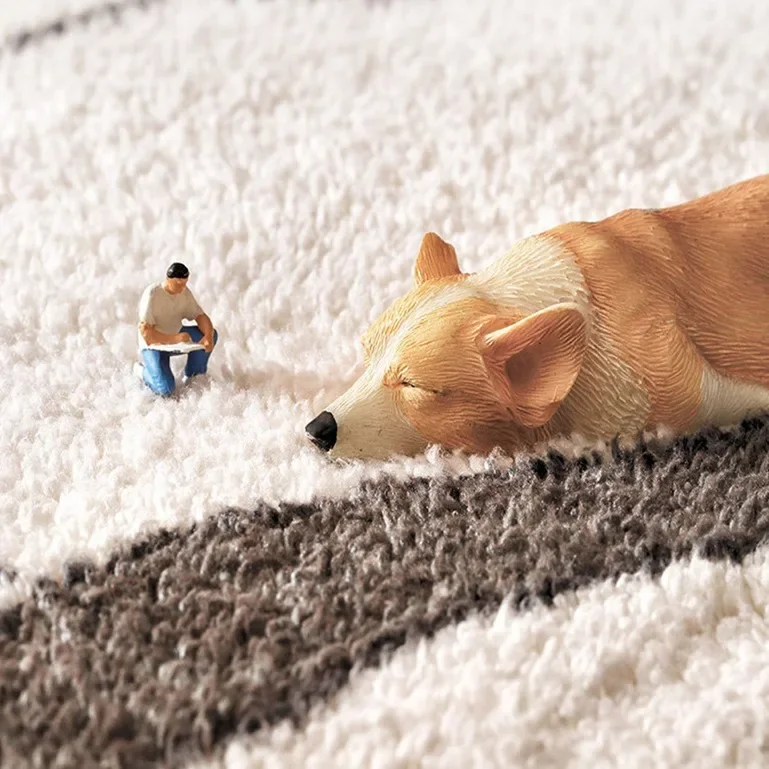 Забавные Коврики для спальни прикроватный игровой коврик домашний декор зимний