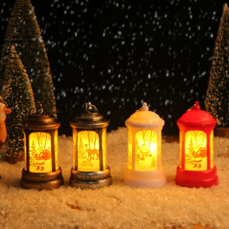 

Christmas Handheld Small Wind Unique Decorative Wind Lantern Indoor