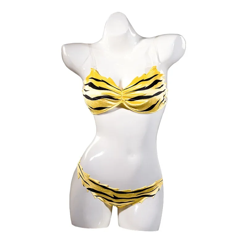 Аниме Lum Urusei Yatsura костюм парик ламу косплей купальник женское сексуальное бикини
