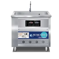 Dishwasher Commercial Ultrasonic Large-scale Fully Automatic Restaurant Canteen Large-capacity Desktop Dishwashing Machine