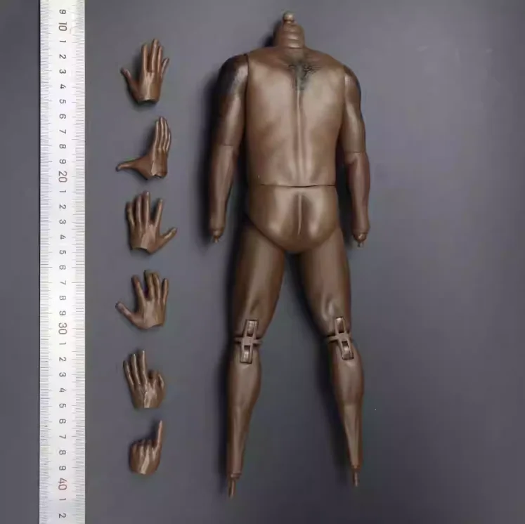 1/6 Мужская солдатская татуировка тела + руки Модель для 12-дюймовых фигурок