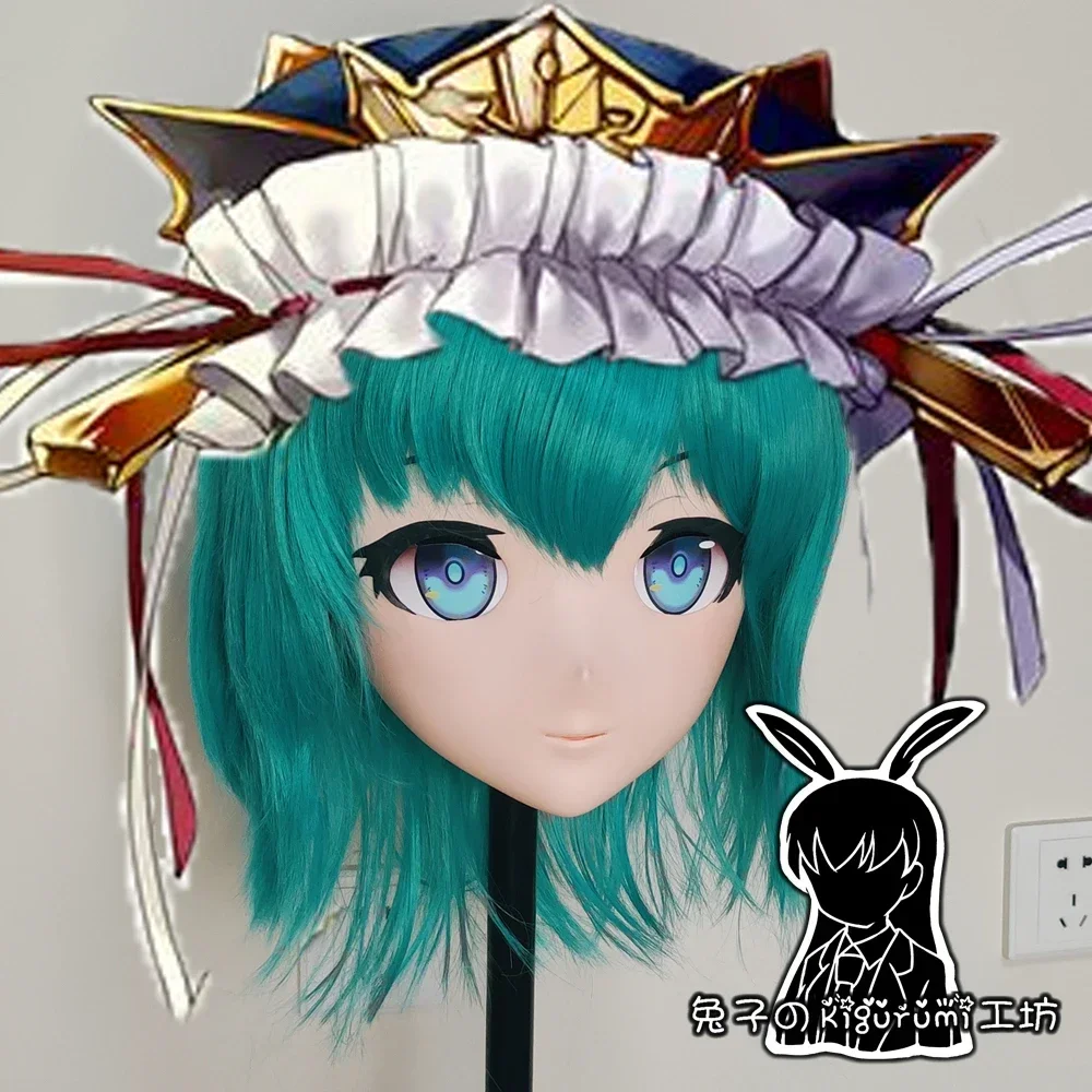 (R-Mask 05) Полная голова Смола Аниме Touhou Project Shikieiki Yamaxanadu Маска кигуруми BJD