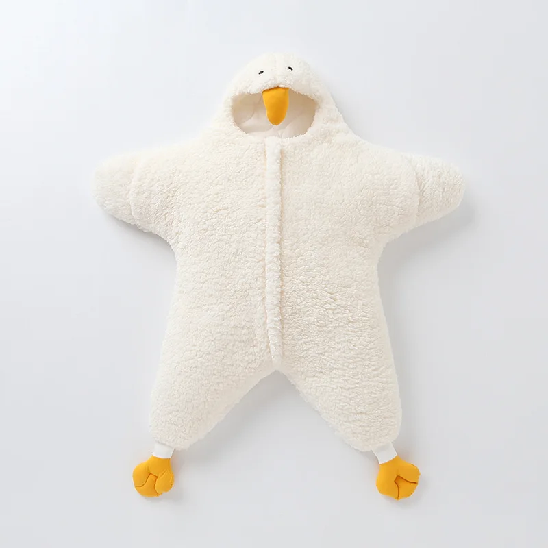 

Winter Baby Sleeping Bags Warm Infant Swaddle Wrap Swaddling Stroller Wrap Penguin Toddler Blanket New Born Sleeping Bags