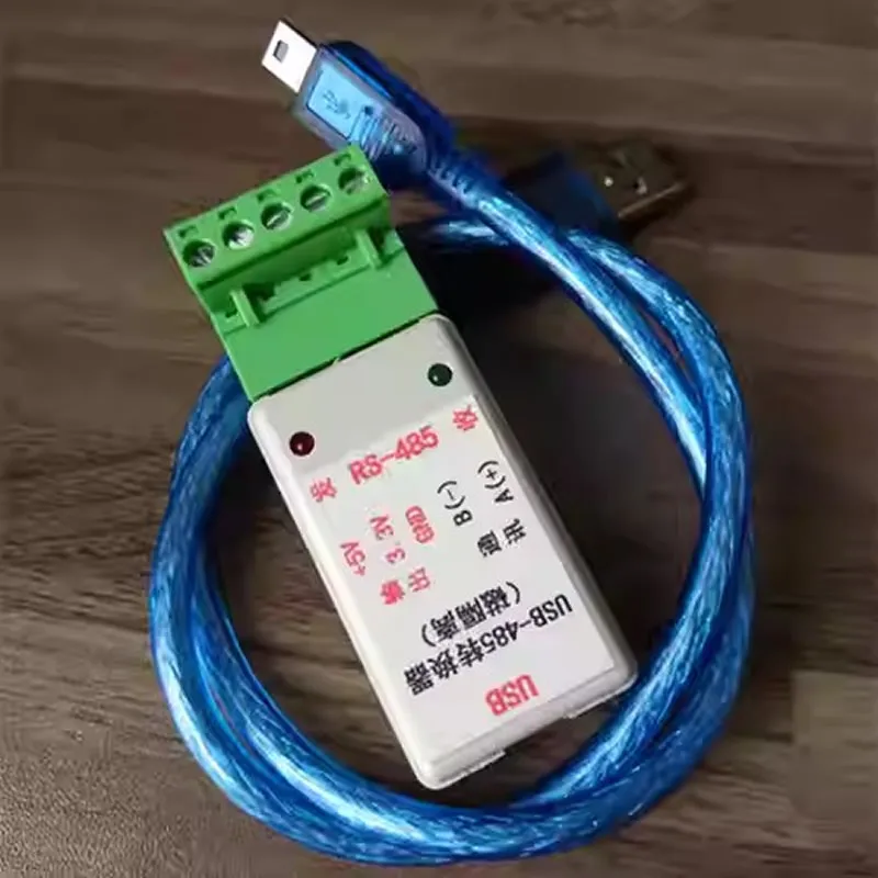 Фото Преобразователь USB в 485 с магнитной изоляцией, защита от перенапряжения, индикаторы передатчика и приемника, выходное напряжение 5В/3.3В. №1