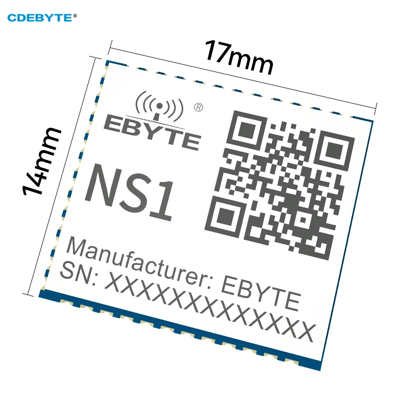 Шлюз CDEBYTE NS1 ModBus стандартный последовательный для модуля Ethernet SMD Прозрачная