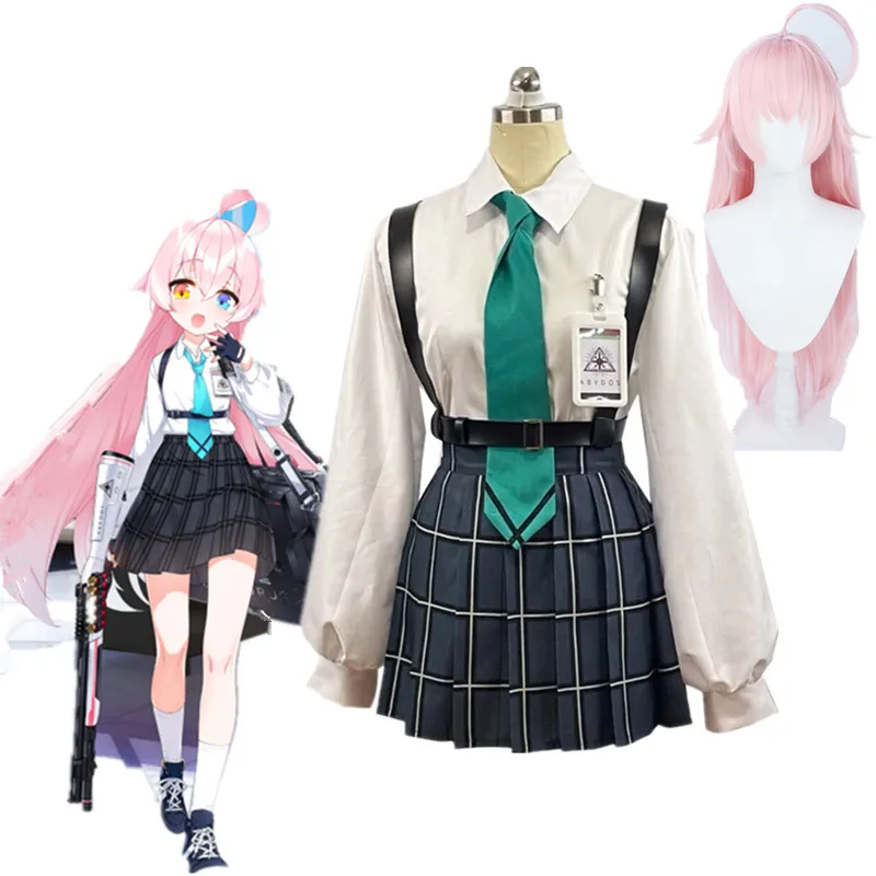 

Game Blue Archive Takanashi Hoshino Cosplay Costume Women JK Uniforms Cute Sailor Dress Party Suit Halloween Outfits Custom Made
