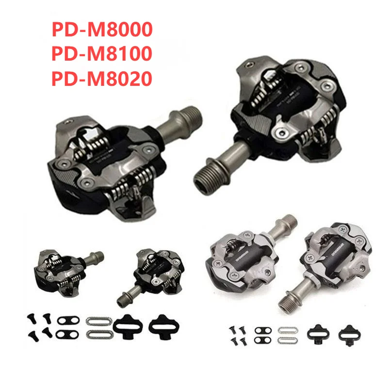 Самоблокирующиеся педали SPD DEORE XT PD-M8000/M8100/M8020 подходят для компонентов Shimano MTB