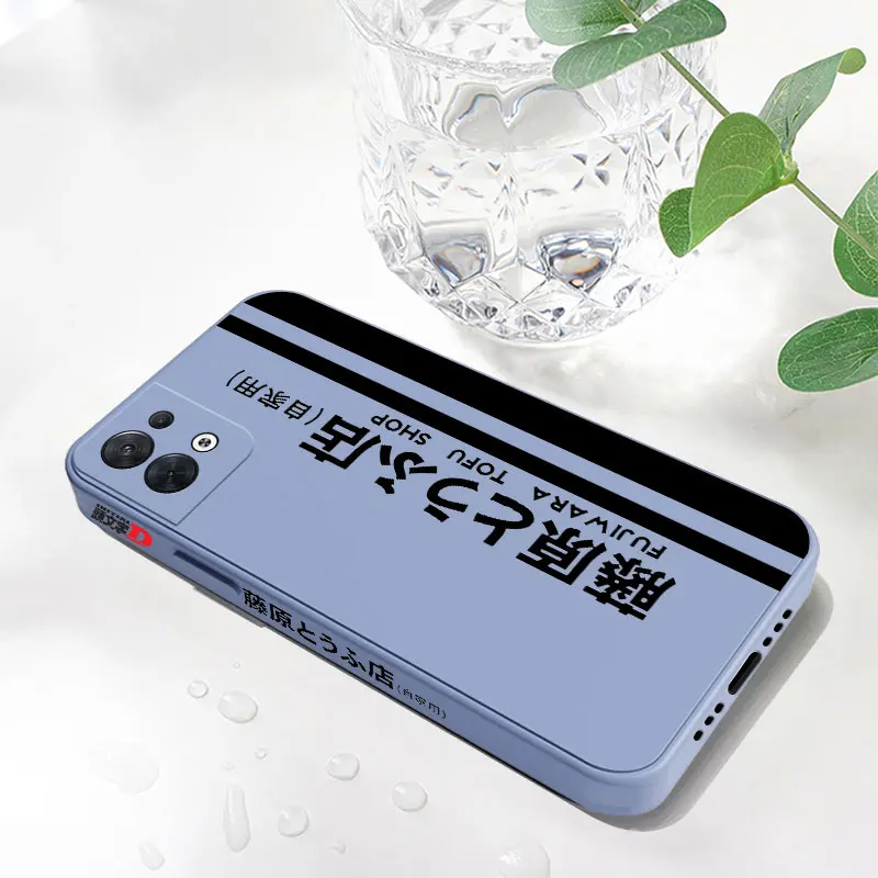 Чехол для телефона AE86 с аниме Initial D OPPO Reno 3 4 8 8T 8Z 7 7Z 6 5 F19 F9 Pro 4G 5G мягкий силиконовый