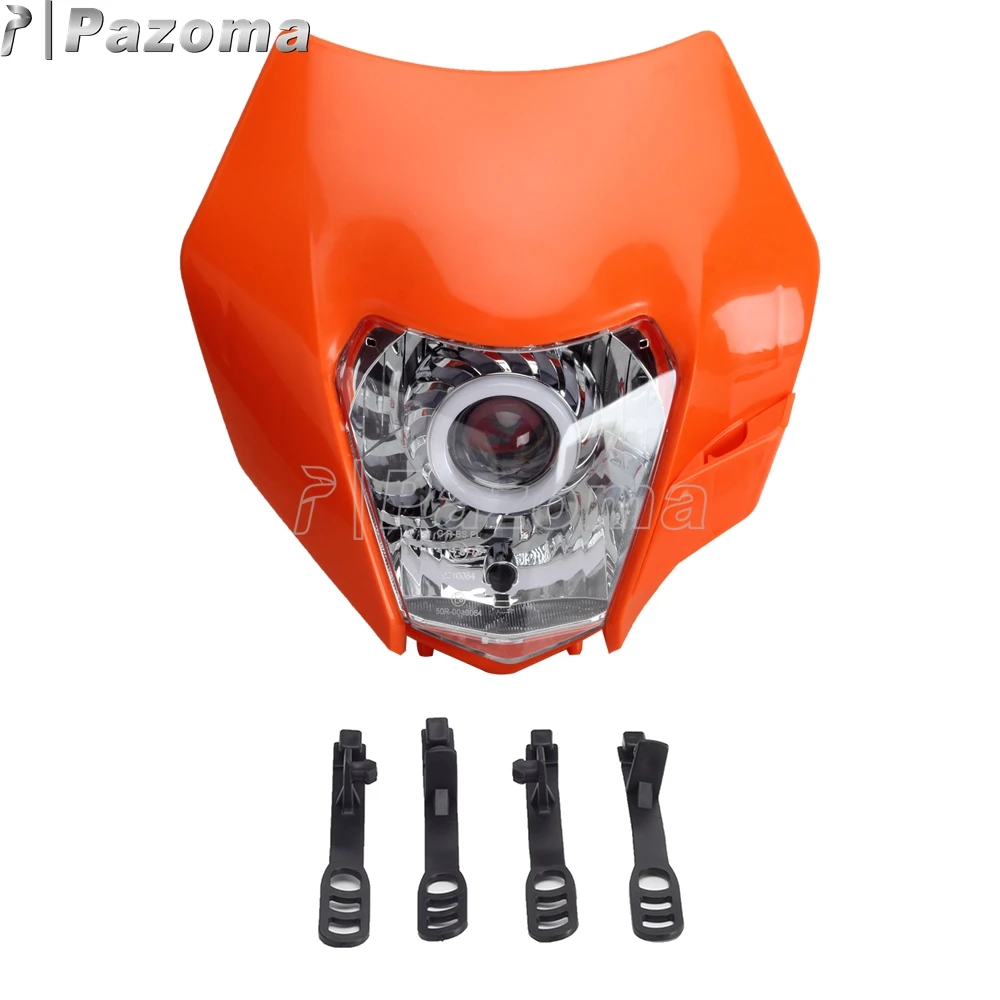Пластина фары мотоцикла Enduro Мотокросс Фара для SMC 300 450 500 EXC EXC-F 250 XC-W 690 R FREERIDE FC FE TC TE