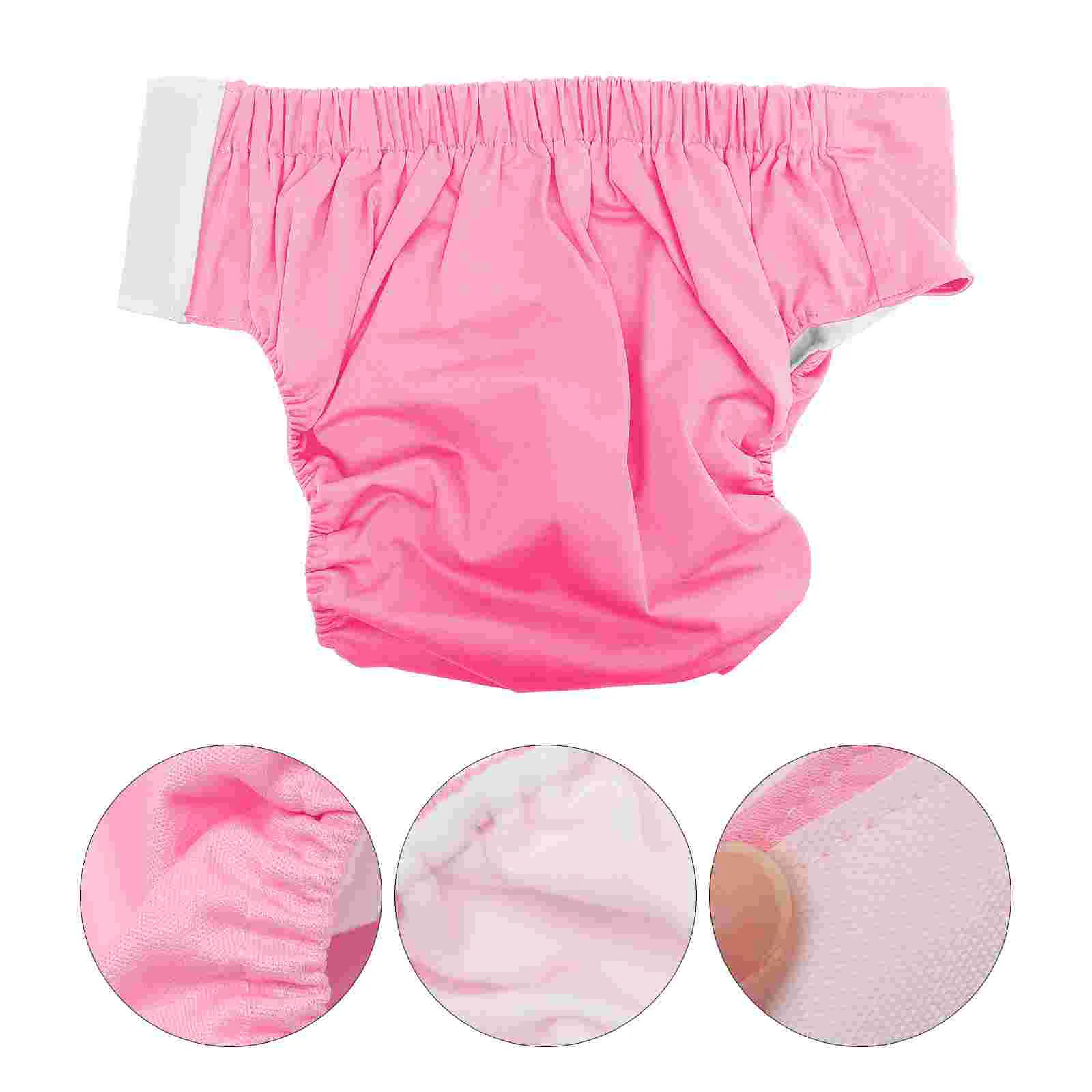 

Adult Diapers Elderly Incontinence Nappy Men Care Urinary Cloth Washable Pant Washable Elderly Nappy