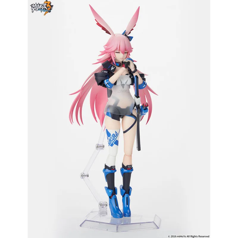 Фото В наличии оригинальный APEX Honkai Impact 3 ficrane Yae Sakura 3-й королевский костюм Arctech аниме экшн-фигурка модель игрушки для мальчика подарок №5