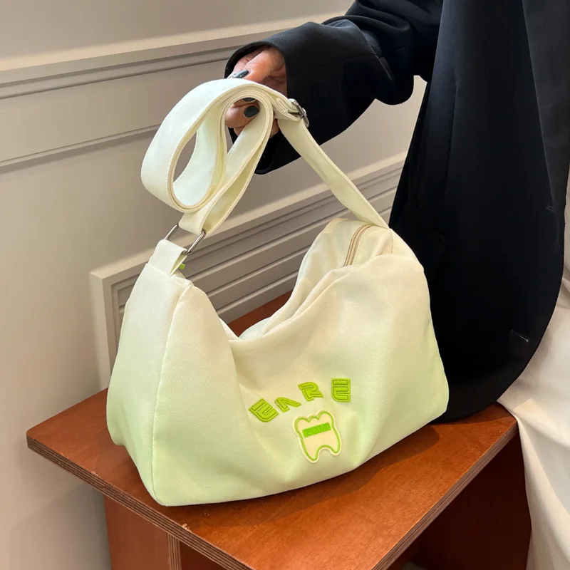 

New Women's Bags 2022 New Shoulder Messenger Bags Large Capacity Gradient Women's Handbags Fashion Canvas Bags