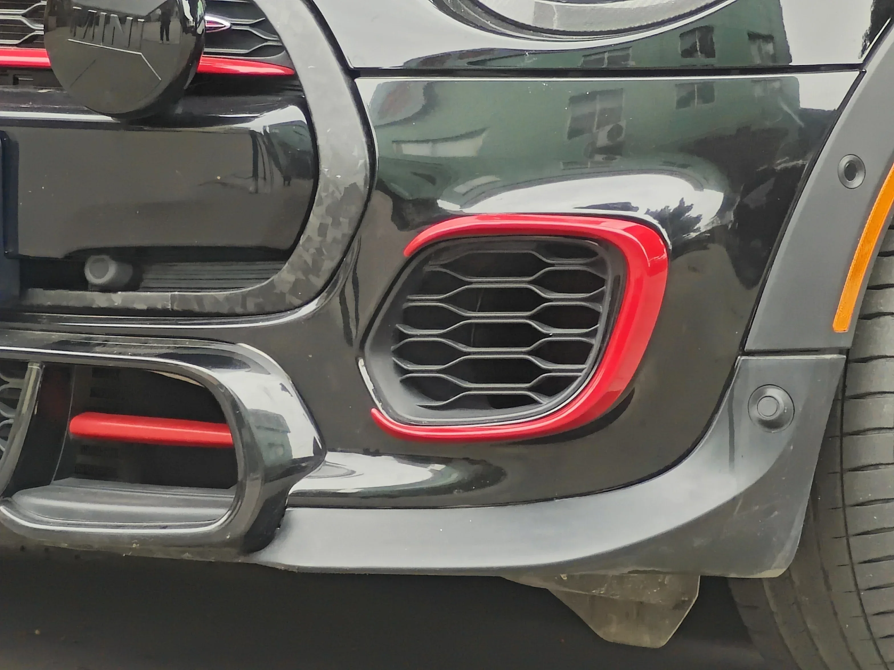 

АБС-пластик, канады, крышка, удлинение переднего бампера, декоративные детали 2014-2021 для Mini Cooper JCW F55 F56 F57