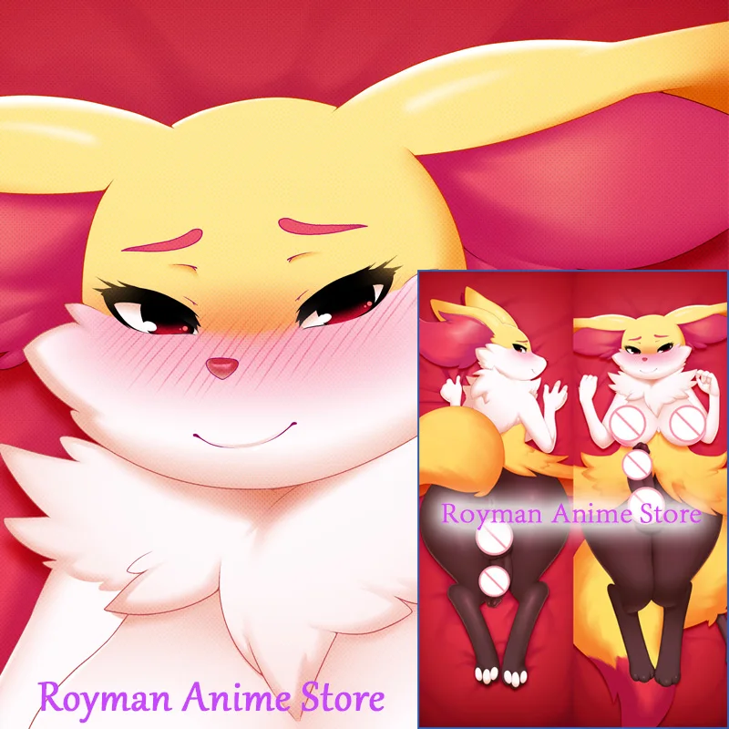 Dakimakura Аниме Серафин (roflfox) пушистая двухсторонняя наволочка для тела с принтом в