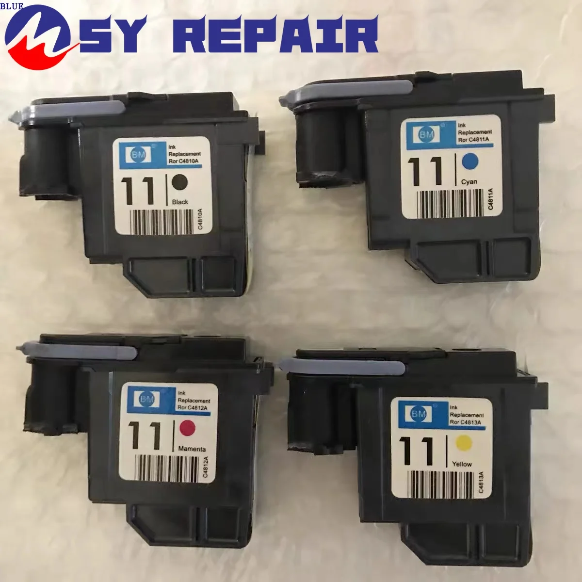 

Original New C4810A C4811A C4812A C4813A Printhead Print head For 500 800 510 100 110 120 No.11 printer head