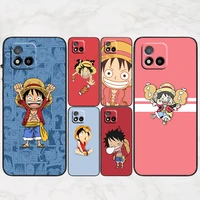 cartoon anime one piece for oppo realme q3s gt q3 c21y c20 c21 v15 x7 v3 v5 x50 x3 x2 q2 c17 c12 c11 pro 5g black phone case